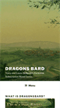 Mobile Screenshot of dragonsbard.com